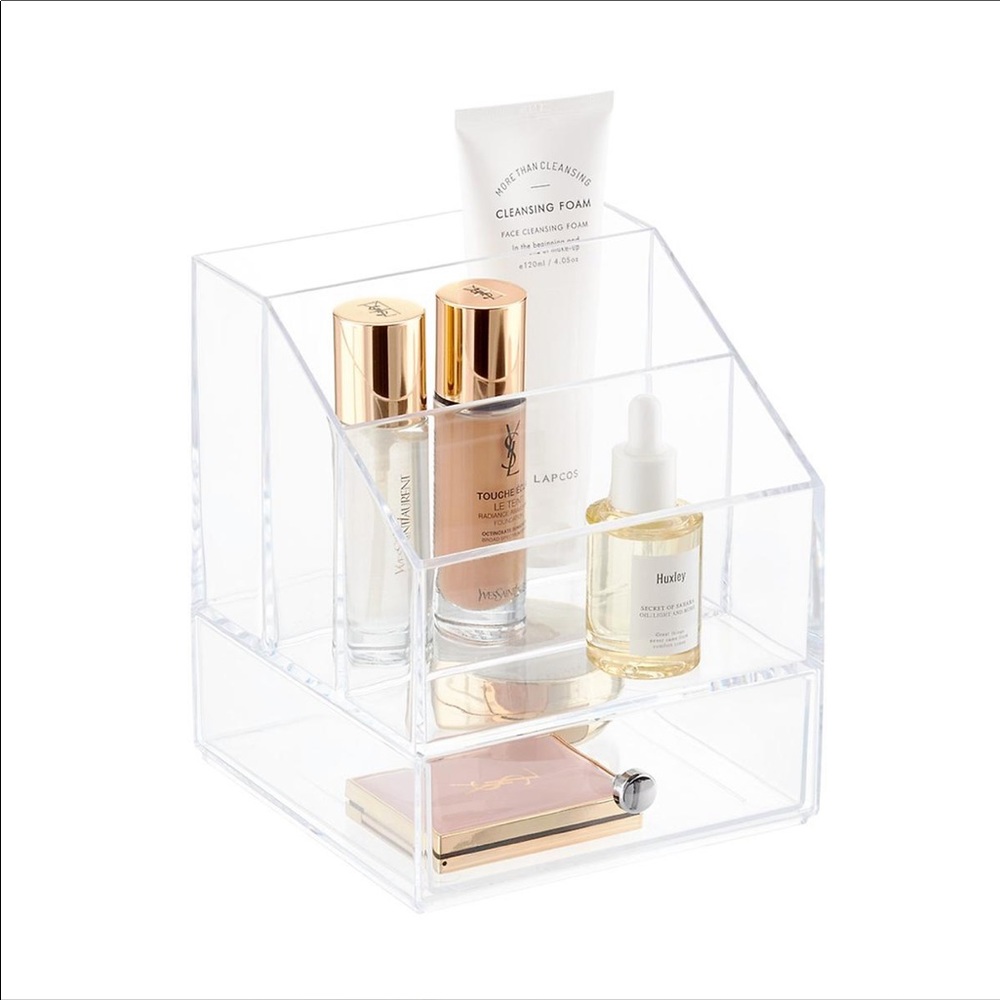 NWT iDesign Clarity Cosmetics / Makeup Organizer